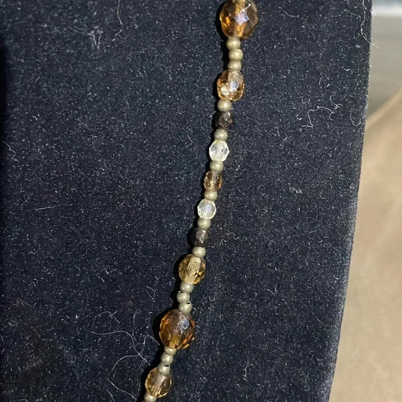 Anne Koplik rhinestone crystal beaded necklace - Picture 3 of 7